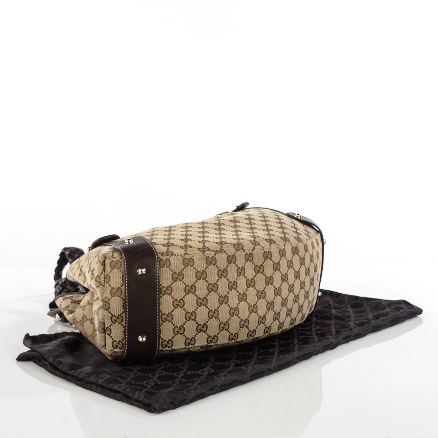 Gucci Monogram Medium Pelham Shoulder Bag Brown 4 of 7