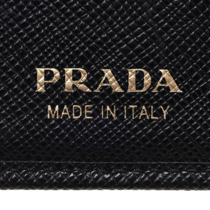 Prada Tessuto Nylon 6 Key Holder Black 6 of 12