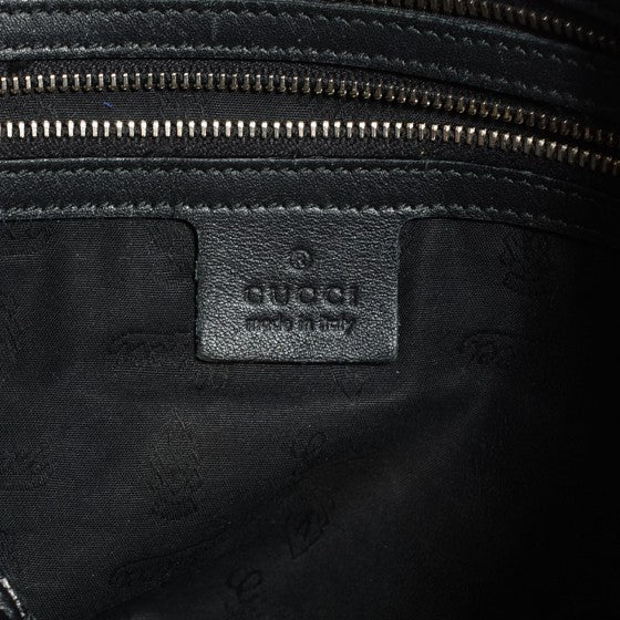 Gucci Guccissima GG Twins Large Hobo Black 6 of 16