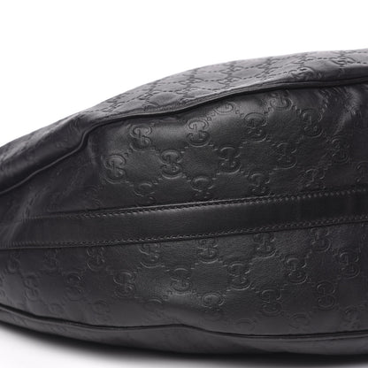Gucci Guccissima Large GG Twins Hobo Black 9 of 11