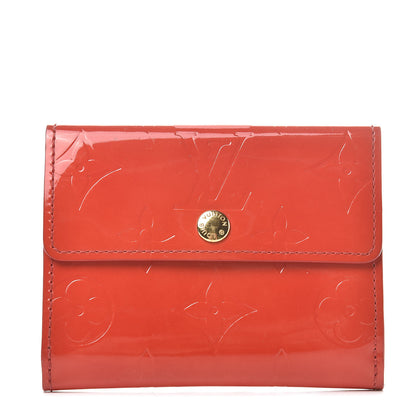 Louis Vuitton Vernis Ludlow Wallet Orange Sunset 1 of 8
