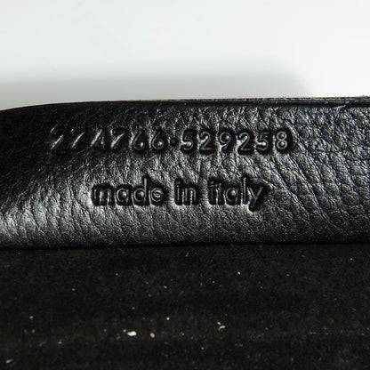 Saint Laurent Calfskin Muse Two Cabas Black 6 of 8