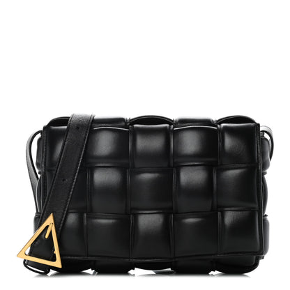 Bottega Veneta Nappa Maxi Intreccio Padded Cassette Crossbody Bag Black 1 of 10
