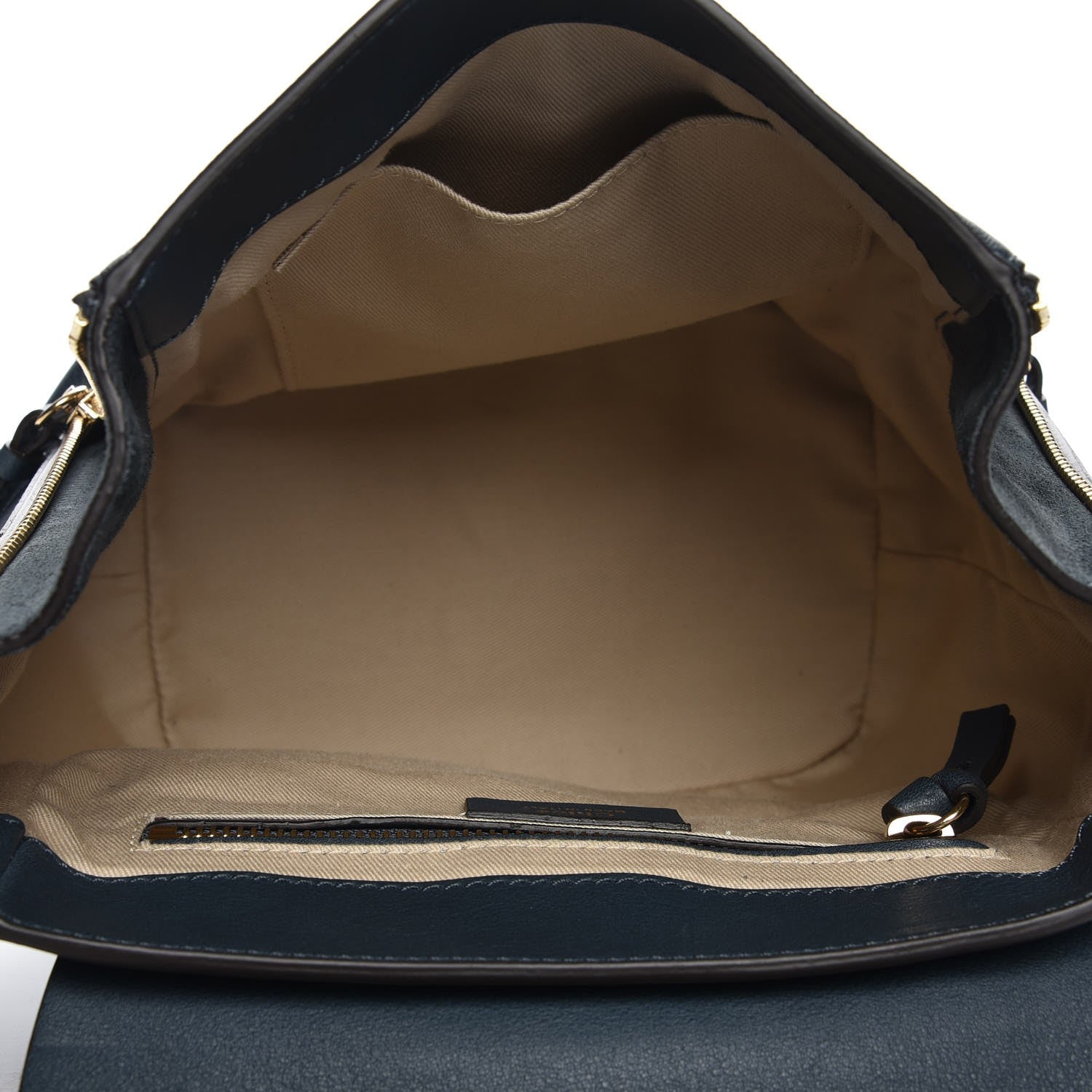 Chloe Suede Calfskin Small Faye Backpack Silver Blue 5 of 8