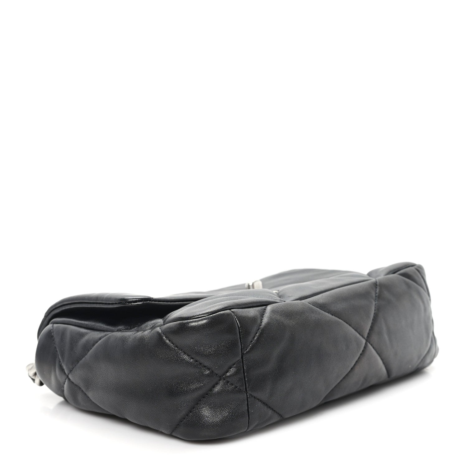 Chanel Lambskin Quilted Medium Chanel 19 Flap Black 4 of 11
