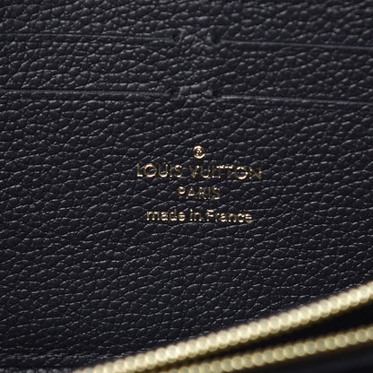 Louis Vuitton Empreinte Clemence Wallet Black 7 of 9