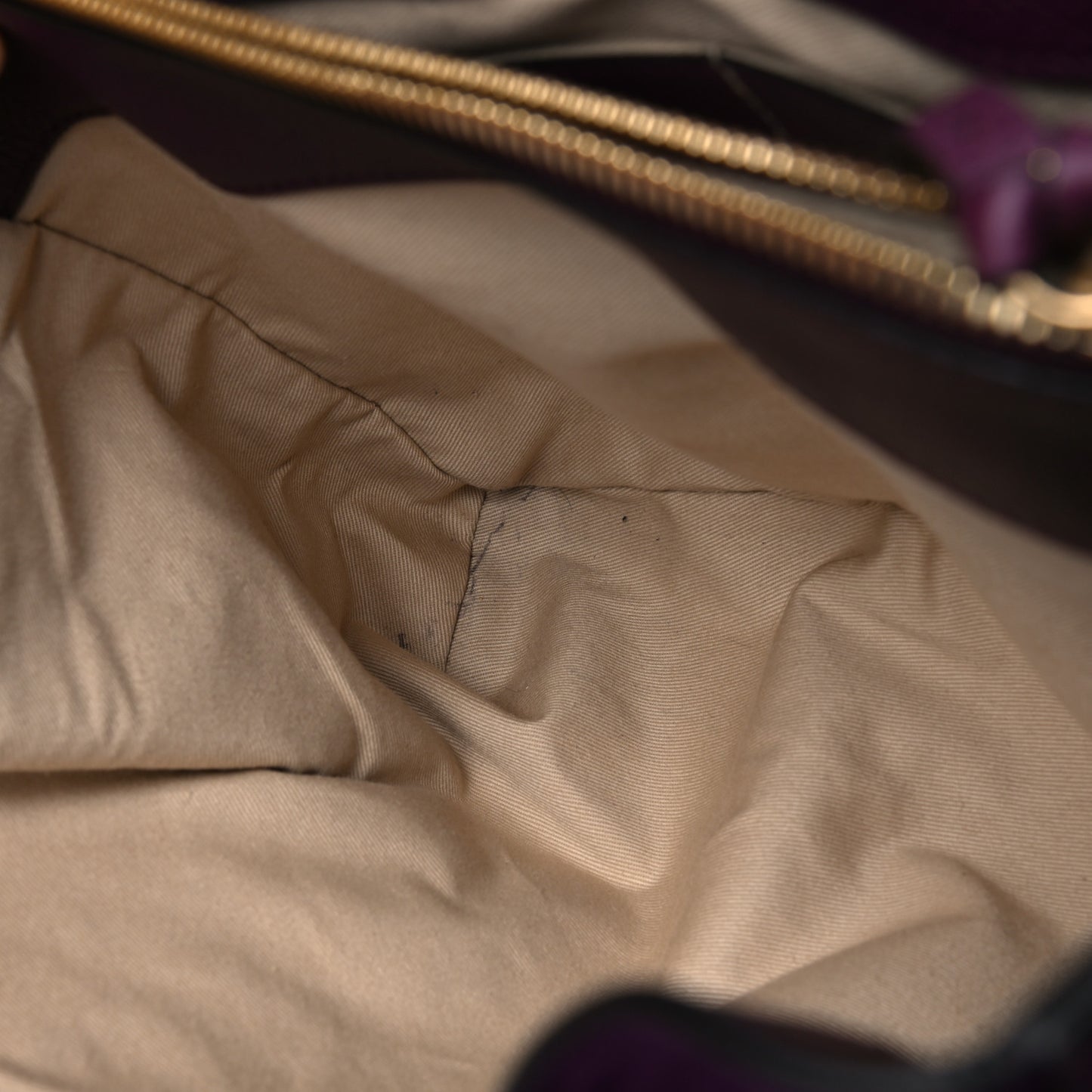 Calfskin Medium Faye Day Shoulder Bag Intense Violine