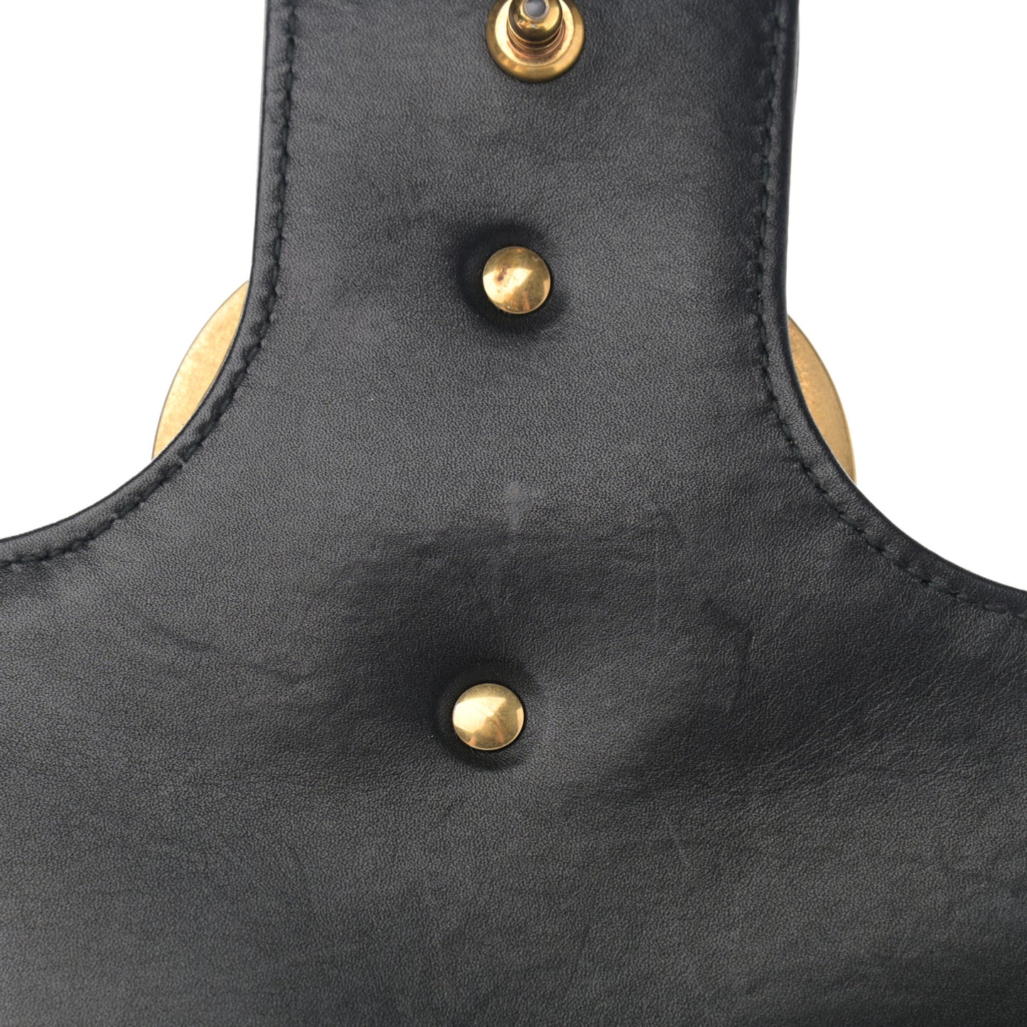 Calfskin Matelasse Medium GG Marmont Shoulder Bag Black