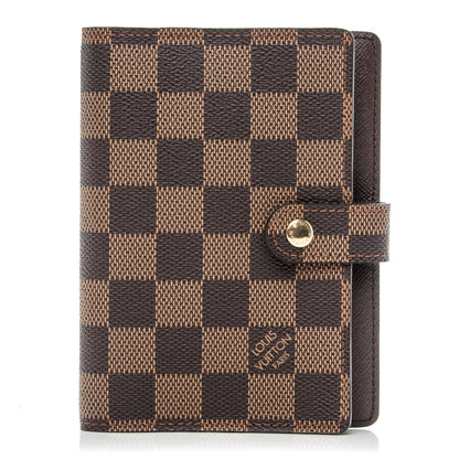 Louis Vuitton Damier Ebene Small Ring Agenda Cover 1 of 7