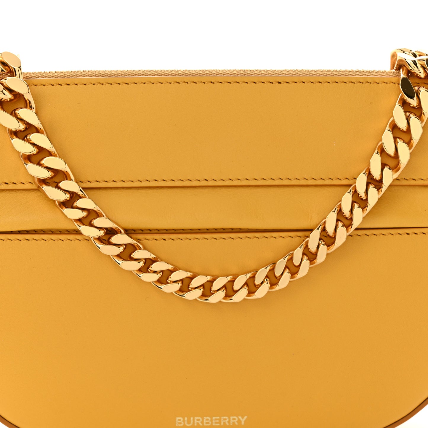 Calfskin Mini Olympia Chain Shoulder Bag Marigold