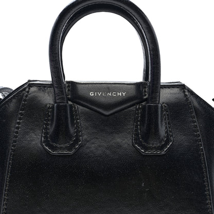 Givenchy Shiny Lord Calfskin Micro Antigona Black 7 of 9