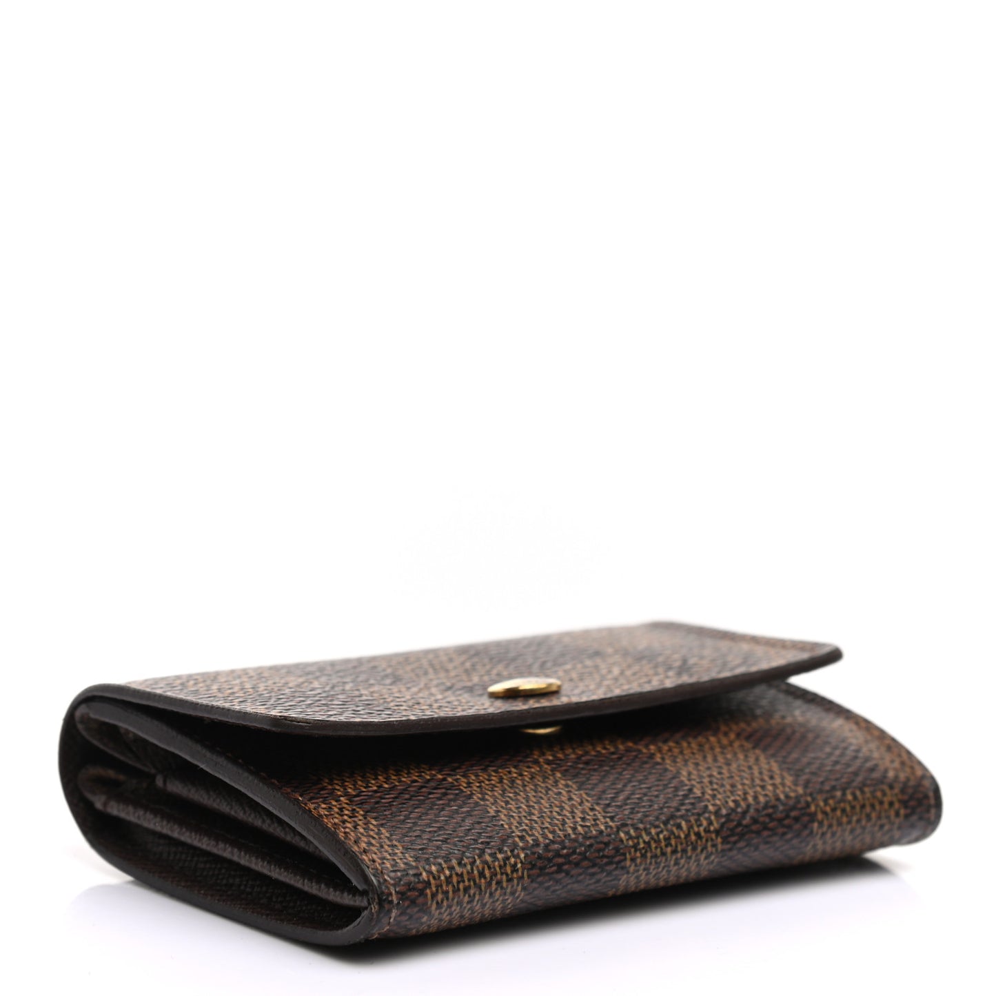 Damier Ebene Porte-Monnaie Plat Coin Purse