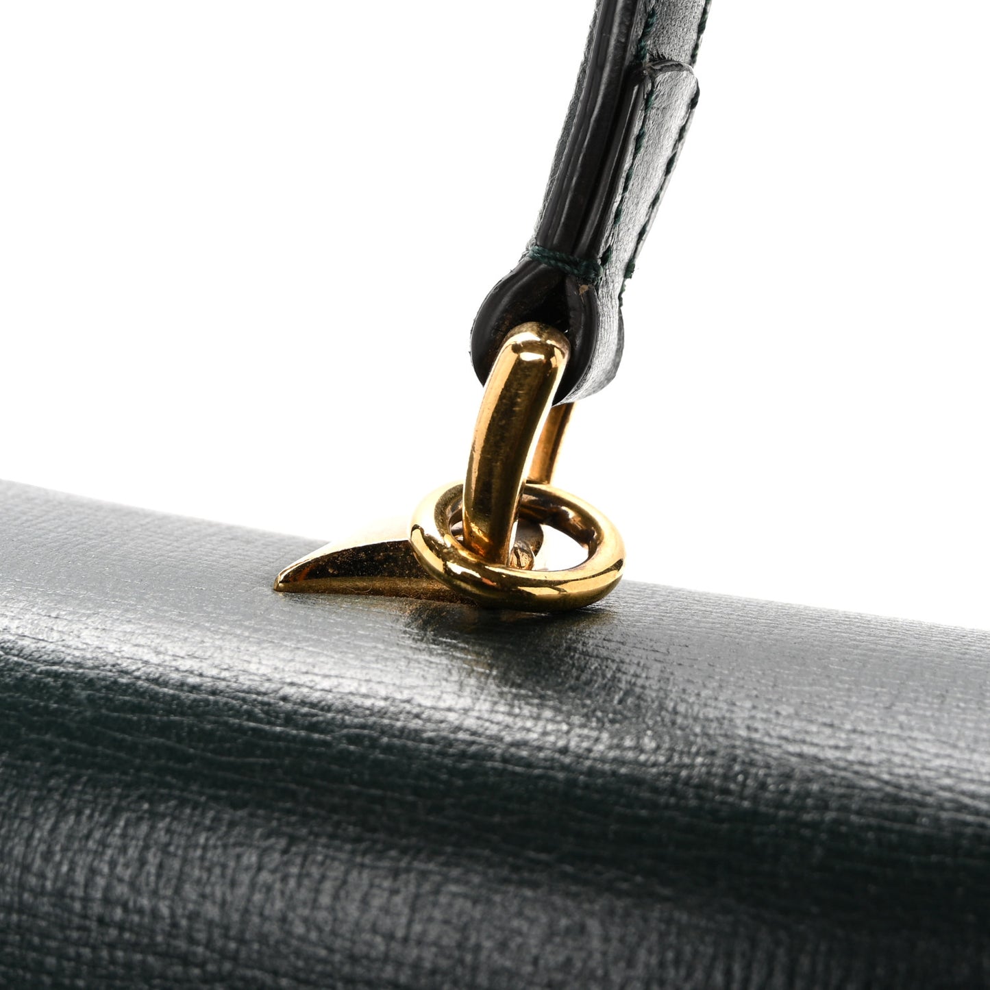 Azalea Calfskin Small Sylvie 1969 Top Handle Bag Green