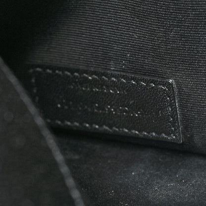 Saint Laurent Grain De Poudre Uptown Pouch Black 7 of 10