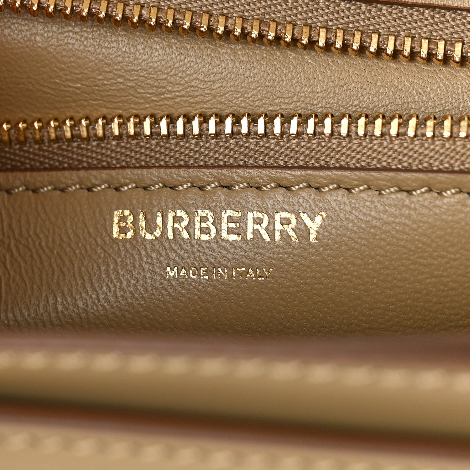 Burberry Calfskin Monogram Small TB Bag Bright Orange 6 of 10