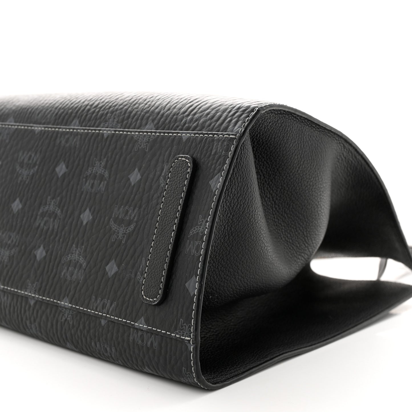 Visetos Medium Luisa Shopper Tote Black