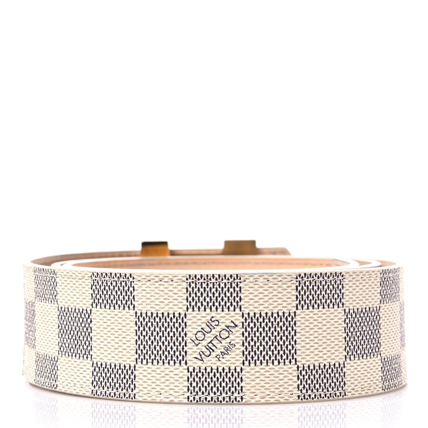 Damier Azur 40mm LV Initiales Belt 95 38