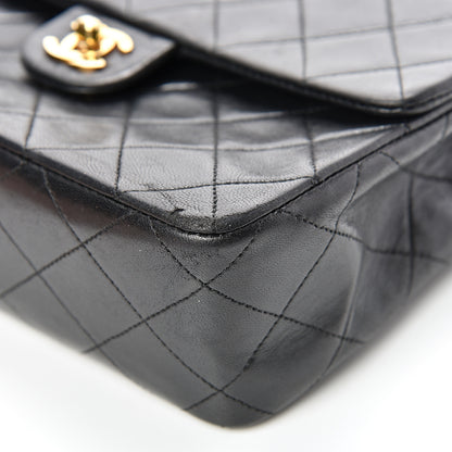 Chanel Lambskin Quilted Mini Square Flap Black 10 of 19