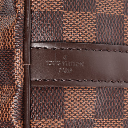Louis Vuitton Damier Ebene Speedy Bandouliere 25 9 of 11