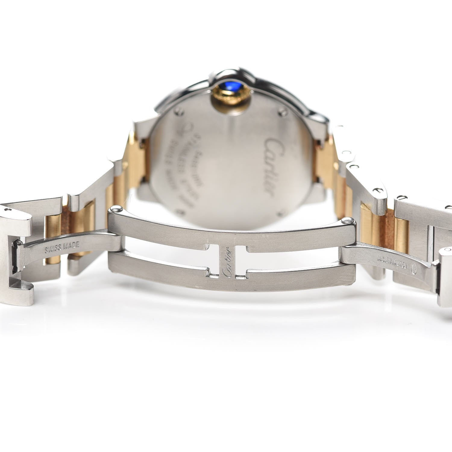 Cartier Stainless Steel 18K Yellow Gold 28mm Ballon Bleu De Cartier Quartz Watch 5 of 5