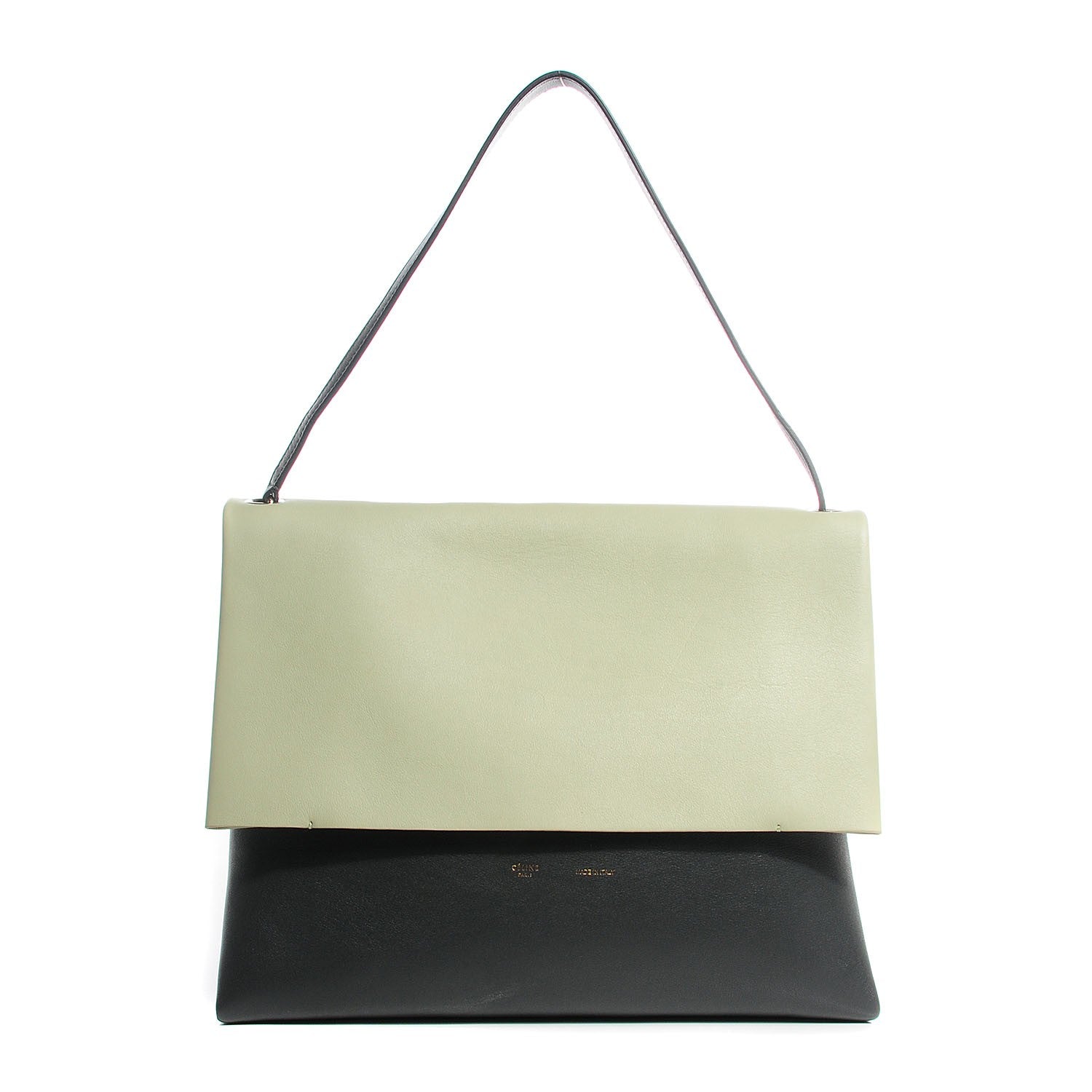 Celine Calfskin All Soft Shoulder Bag Pistachio 1 of 8