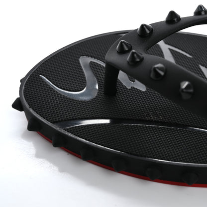 Christian Louboutin Rubber Spike Loubi Donna Flip Flop 37 Black 9 of 10