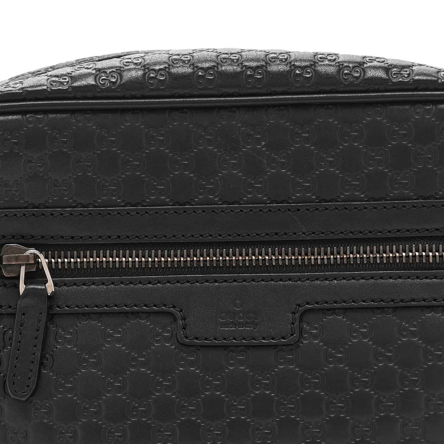 Microguccissima Toiletry Case Black