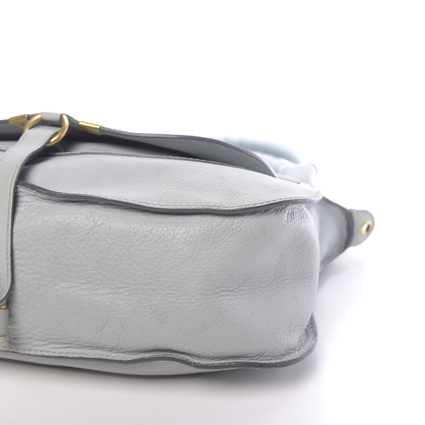 Calfskin Medium Marcie Satchel Cloudy Blue