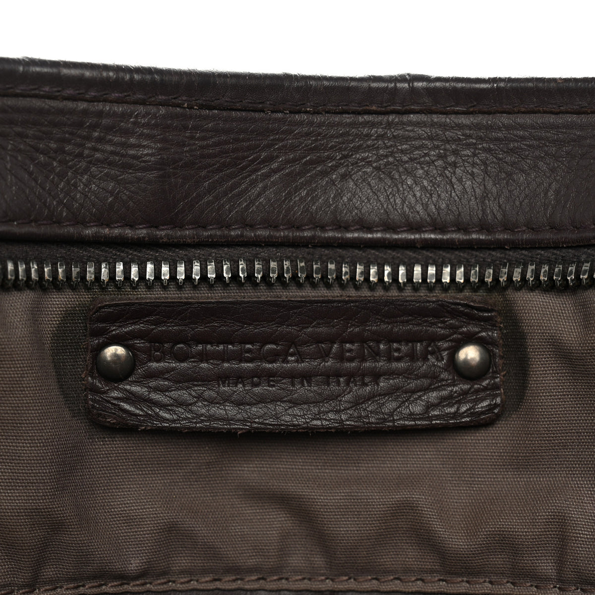 Calfskin Leggero Intrecciato Briefcase Ebano