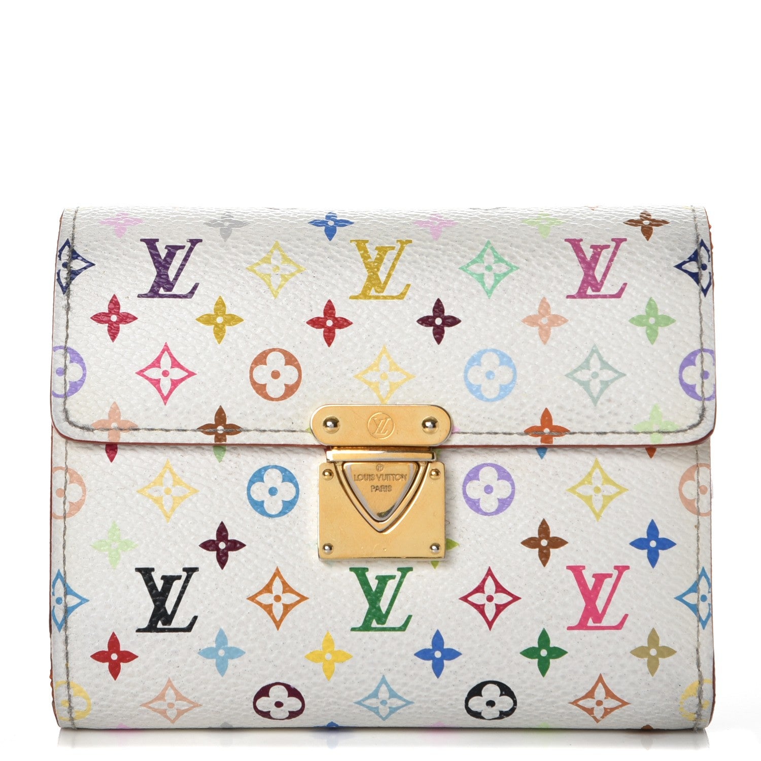 Louis Vuitton Monogram Multicolor Koala Wallet White 1 of 13