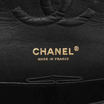Chanel Caviar Quilted Medium Double Flap Black 6 of 10