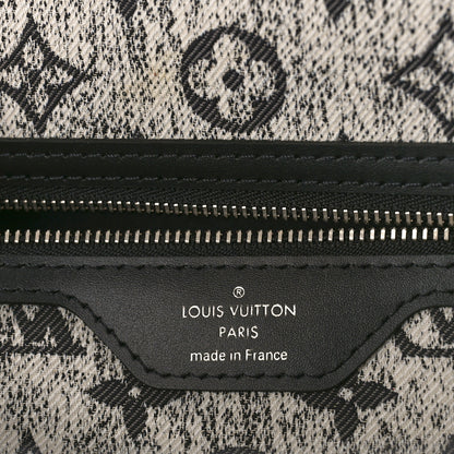 Louis Vuitton LOUIS VUITTON Denim Monogram Jacquard Neverfull MM Grey 7 of 10