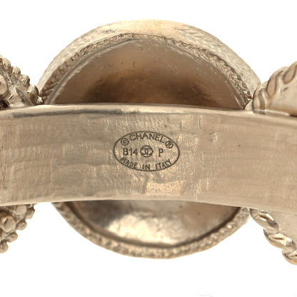 Chanel Medallion Precious Symbols Cuff Gold 4 of 5