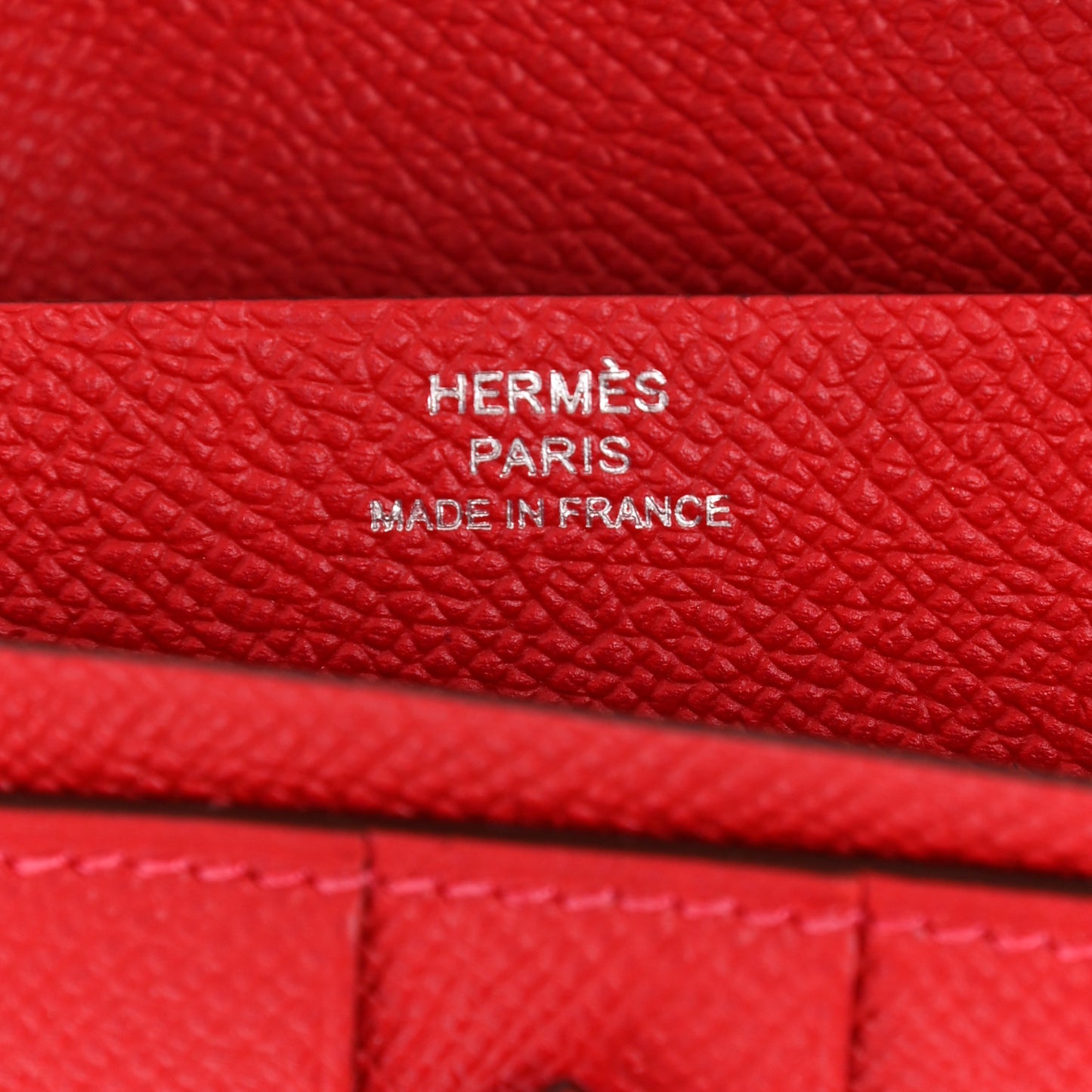 Epsom Bearn Gusset Wallet Rouge Casaque