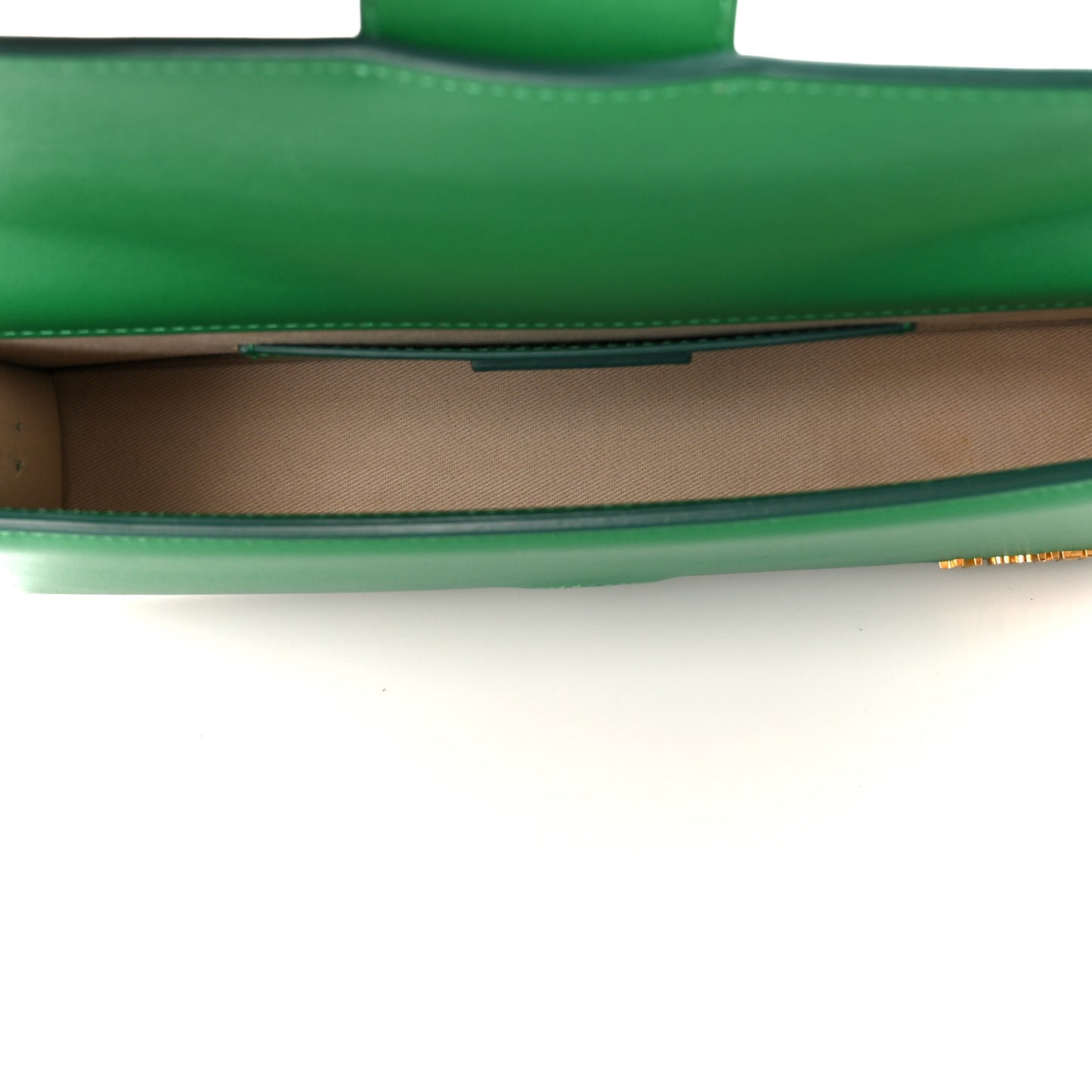 Smooth Calfskin Le Bambino Long Green