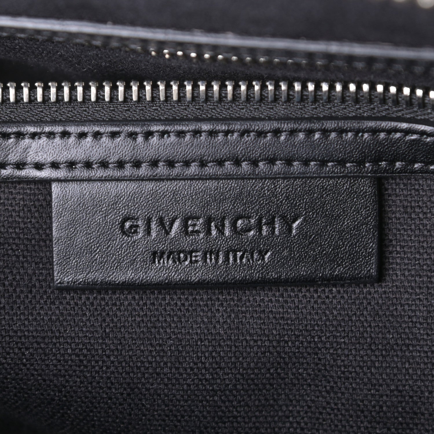Givenchy Calfskin Brogue Medium Antigona Black White 8 of 13