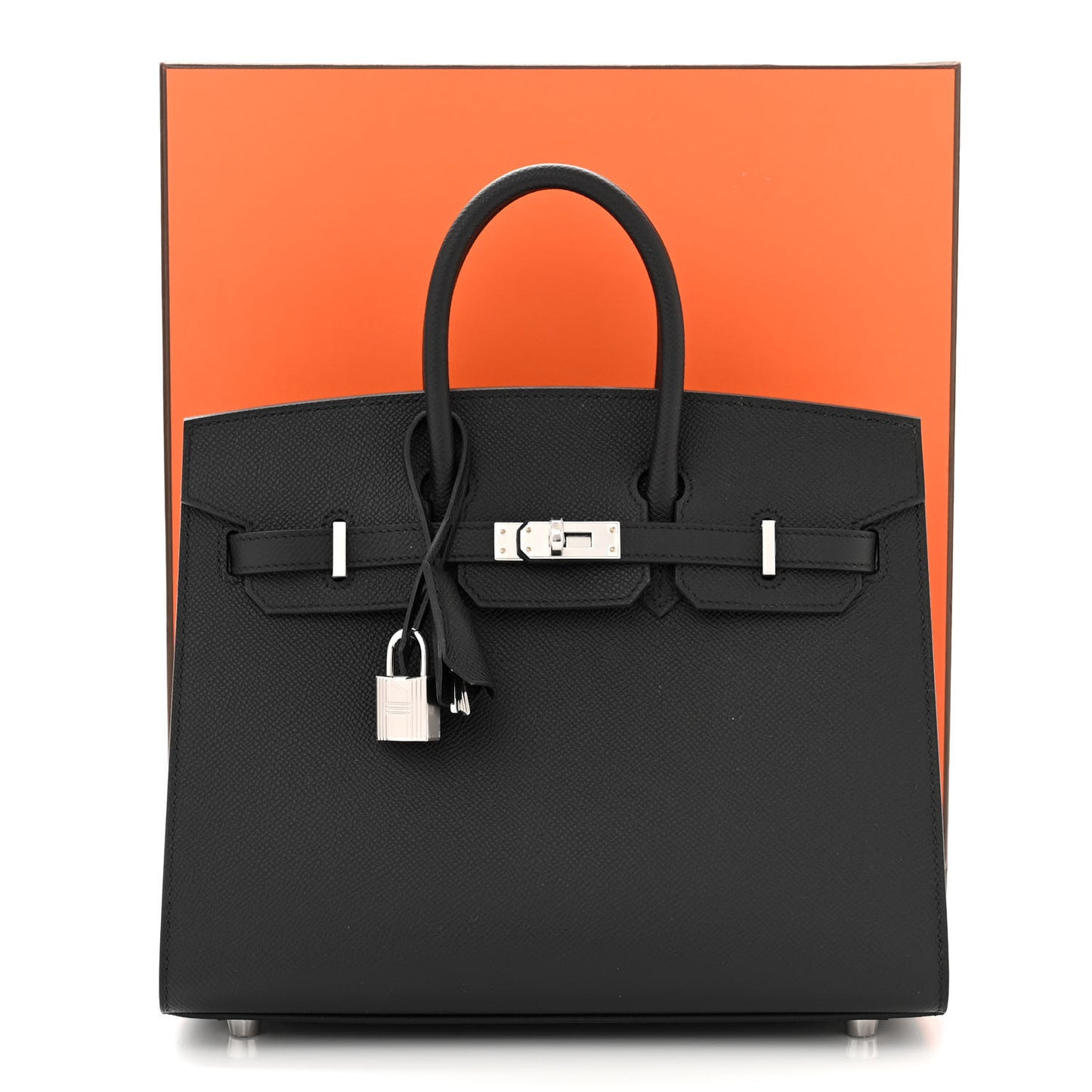 Epsom Birkin Sellier 25 Black