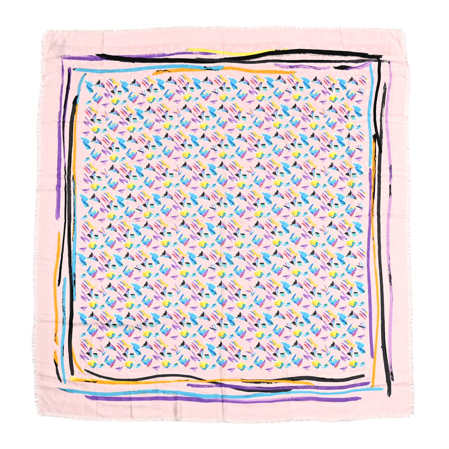 Louis Vuitton Silk Splash Square Scarf Multicolor 1 of 3