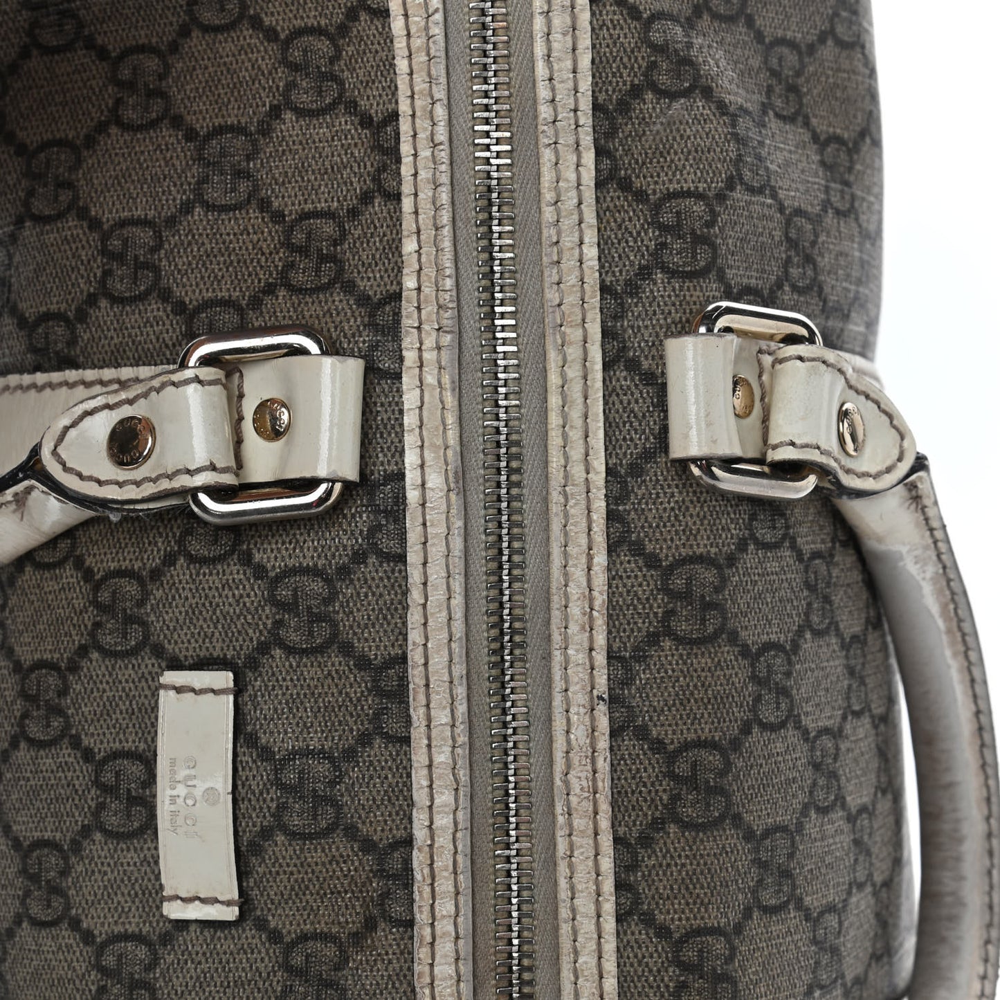GG Plus Monogram Medium Joy Boston Off White