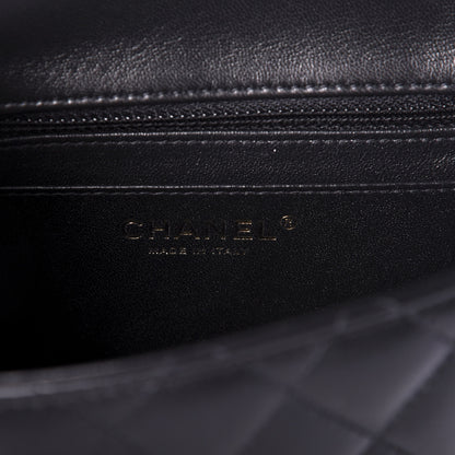 Chanel Lambskin Quilted Mini Square Flap Black 8 of 9