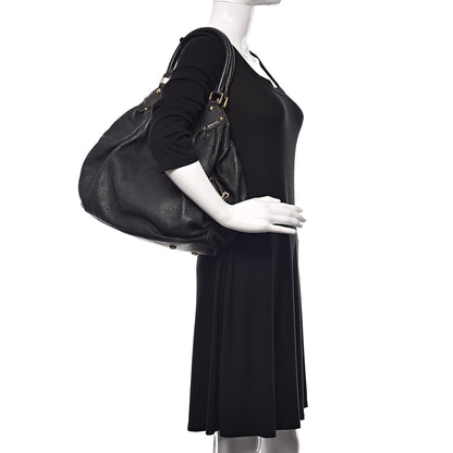 Louis Vuitton Mahina L Black 2 of 17