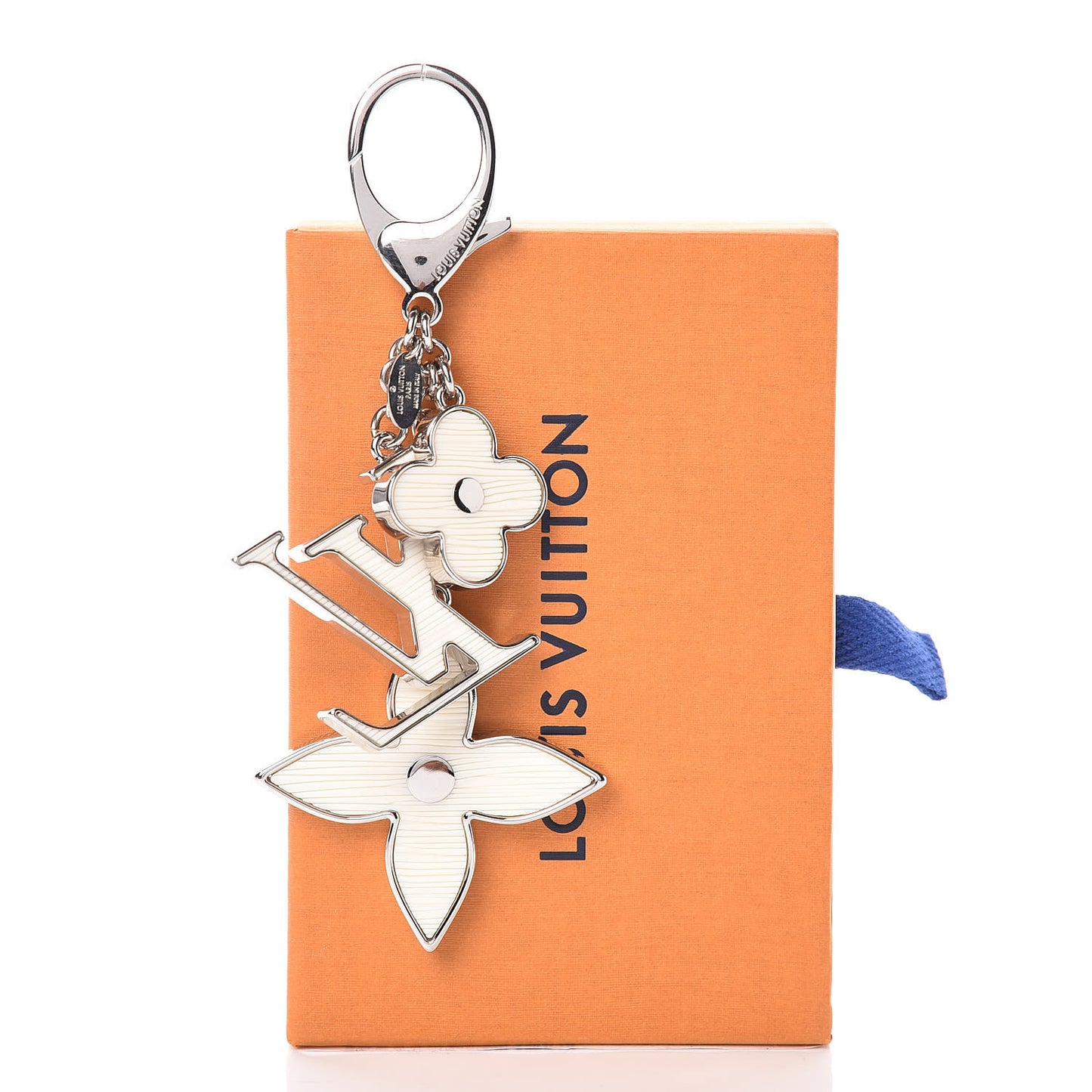 Fleur d Epi Bag Charm Ivory