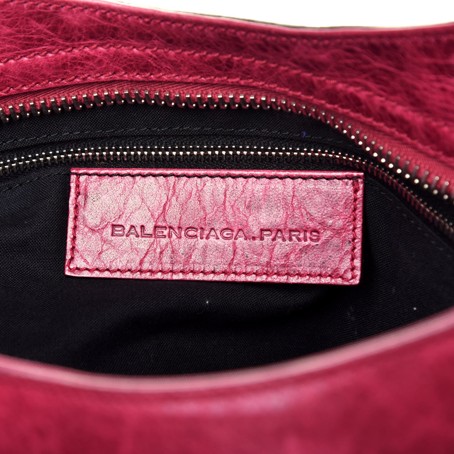 Balenciaga Agneau Giant 21 Silver Hardware City Pourpre 7 of 10