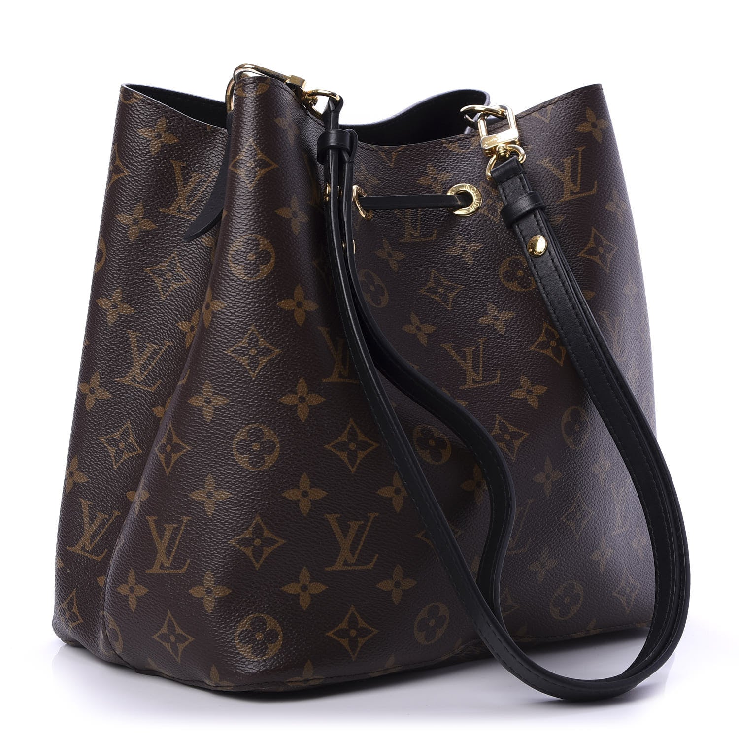 Louis Vuitton Monogram Neonoe MM Black 3 of 9