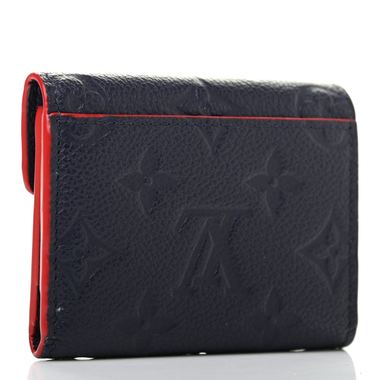 Empreinte Zoe Wallet Marine Rouge
