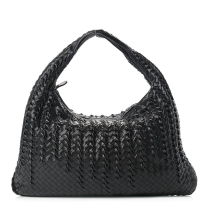 Bottega Veneta Nappa Intrecciato Medium Tornabuoni Hobo Black 1 of 9