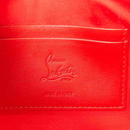 Christian Louboutin Calfskin Loubila Chain Clutch Black 6 of 9