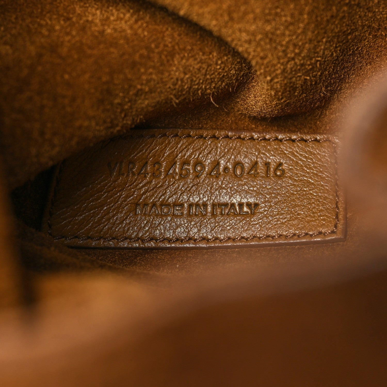 Saint Laurent Suede Calfskin Fringe Baby Emmanuelle Bucket Light Ochre 7 of 12