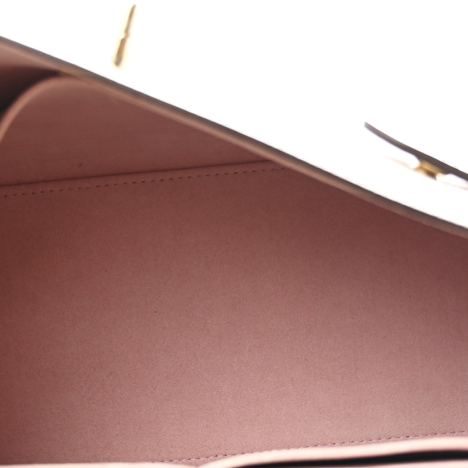 Louis Vuitton Soft Calfskin Lockme Ever MM Greige 5 of 9