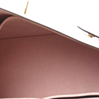 Louis Vuitton Soft Calfskin Lockme Ever MM Greige 5 of 9